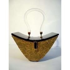 Vintage Lucite Handbag...