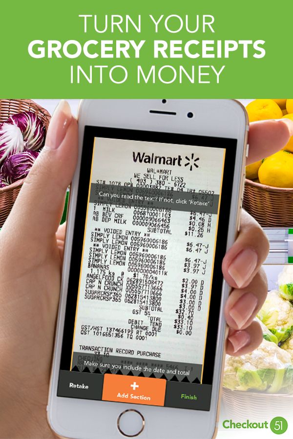 Checkout 51 is the free app that gives you cash for the groceries you already bu...