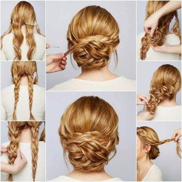 Braided Bun | Homecoming Dance Hairstyles Inspiration Perfect For The Queen...