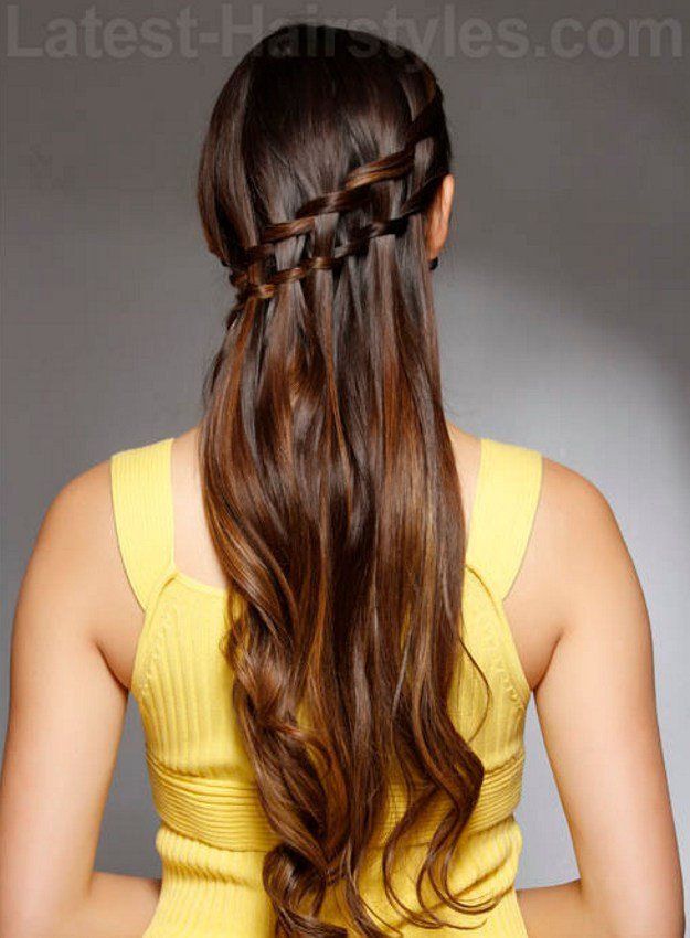 Double Waterfall Braids | 24 Perfect Prom Hairstyles | Makeup Tutorials Guide...