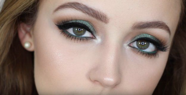 Emerald Green | Easy Eye Makeup For Green Eyes | Makeup Tutorials Guide...