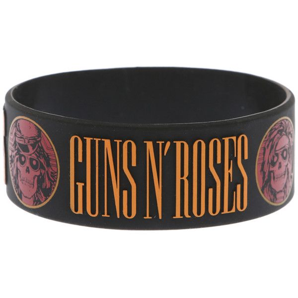 Guns N' Roses Skulls Rubber Bracelet | Hot Topic...