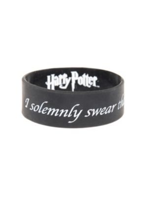 Harry Potter Solemnly Swear Rubber Bracelet | Hot Topic