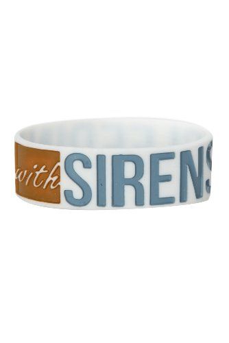Sleeping With Sirens Logo Rubber Bracelet