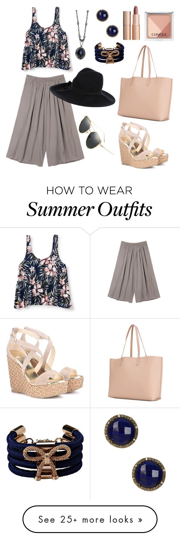 "casual summer outfit" by noviandri-ronal on Polyvore featuring AÃ©r...