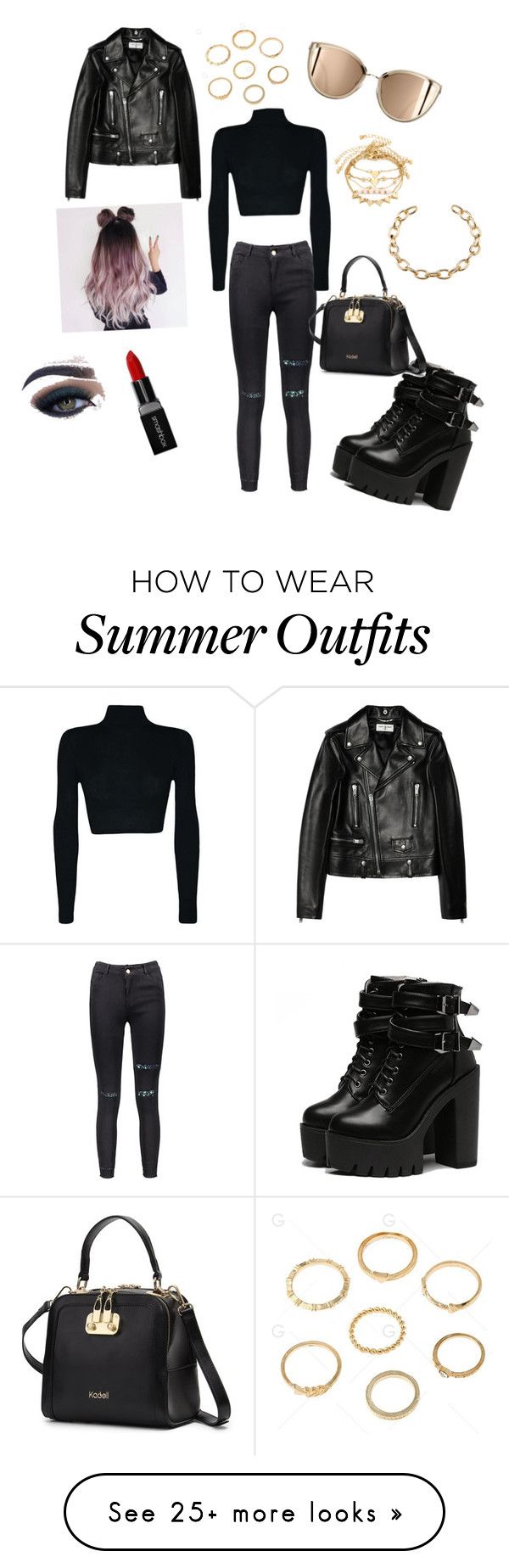 "dream outfit" by evian16 on Polyvore featuring Yves Saint Laurent, To...