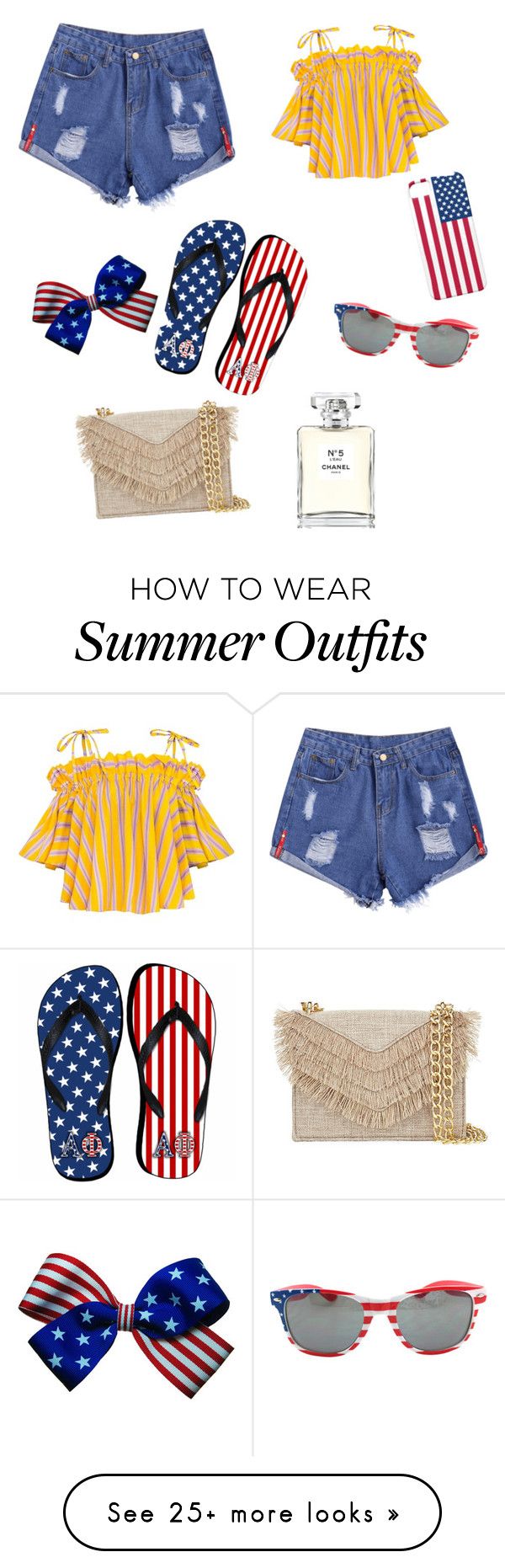 "Summer Outfit" by monicapavel on Polyvore featuring Cynthia Rowley an...
