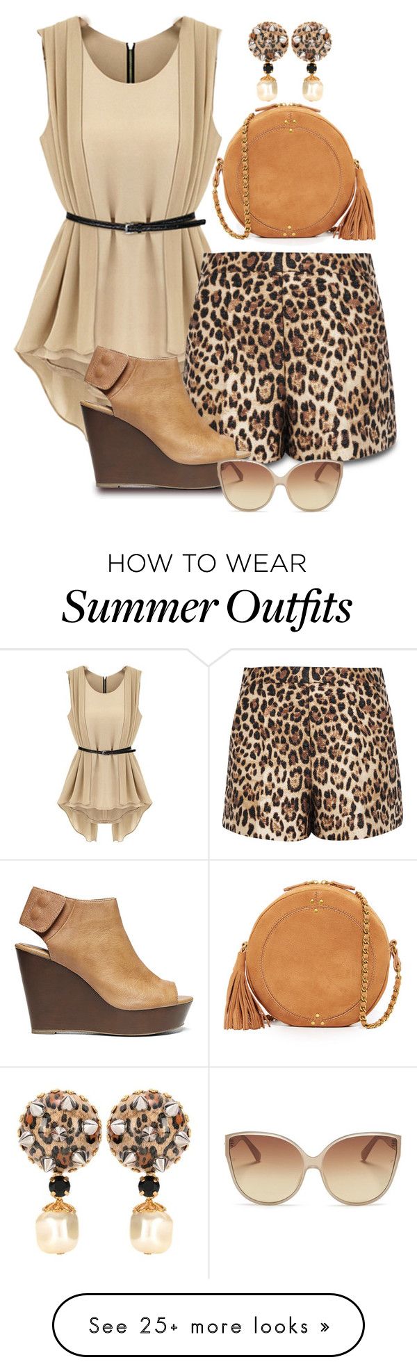 "Who wears short shorts? (Outfit only)" by stephanielee4 on Polyvore f...