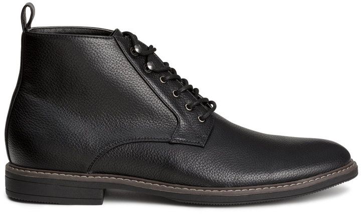 H&M - Ankle Boots - Black - Men...