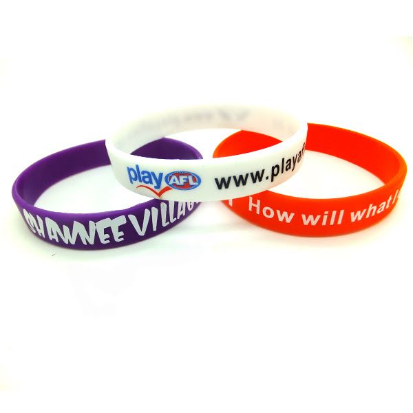 Print logo promotional silicone bracelet #colourfulsiliconebracelet #handmadeHot...