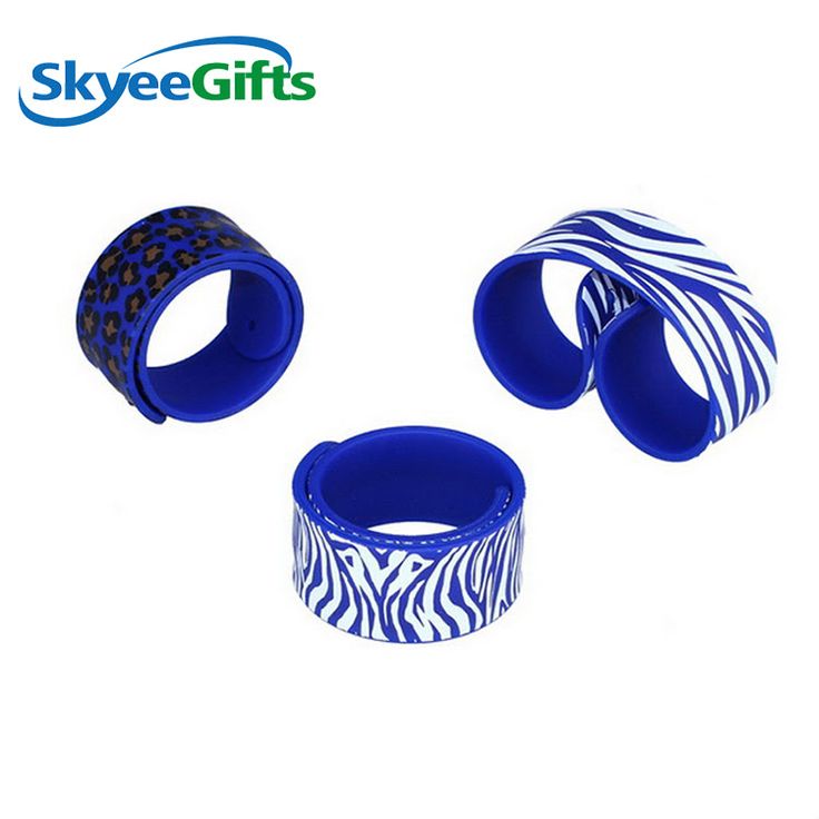 Wholesale CMYK printing white silicone slap wristbands    #cutesportssiliconebra...