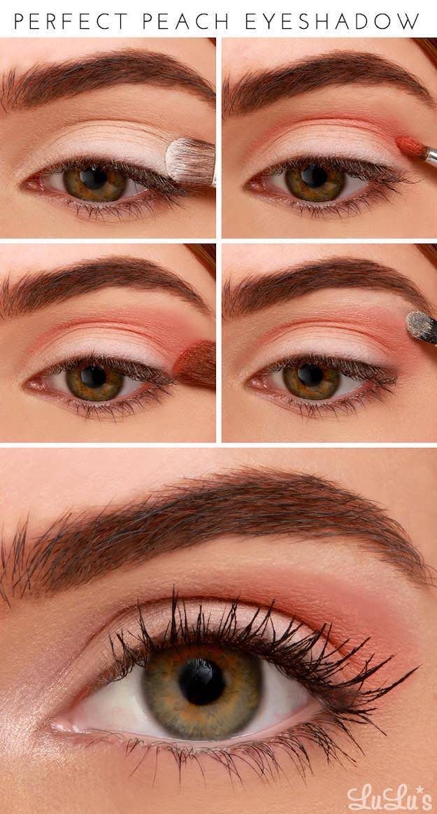 Perfect Peach Eyeshadow | Peach Makeup Tutorial You Should Recreate Now!...