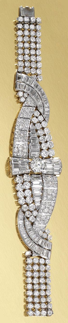 1930s Diamond Bracelet...