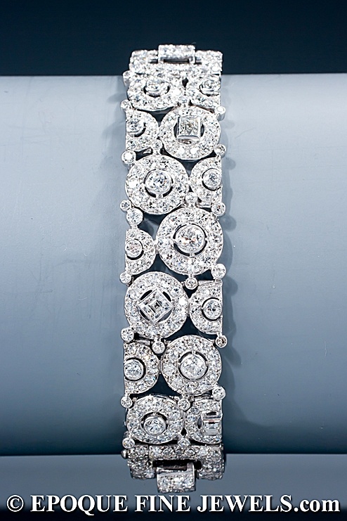 Cartier - Art Deco diamond bracelet....