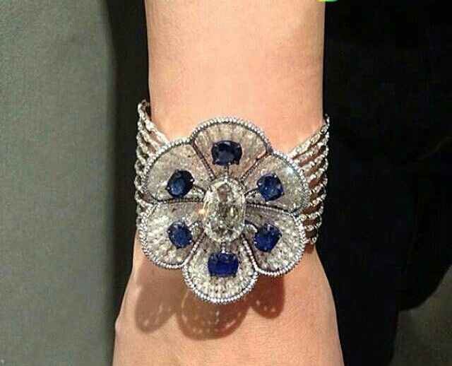 #diamond #sapphire #bracelet...