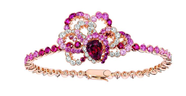 Rubellites bracelet by Dior