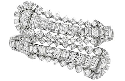 Diamond bracelet Lacloche Rubel
