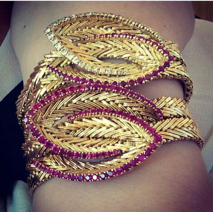 Vintage French gold bracelets ~ Instagram