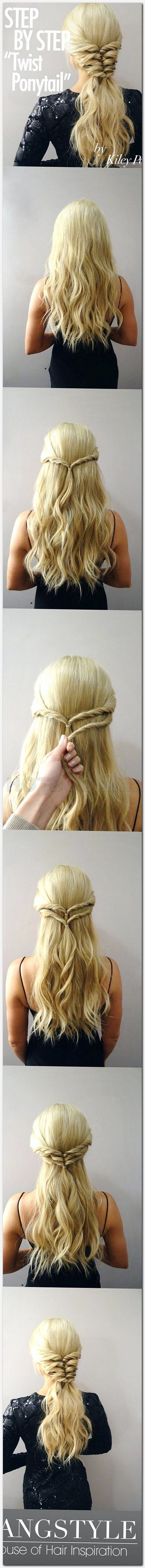 Bridesmaid hair idea