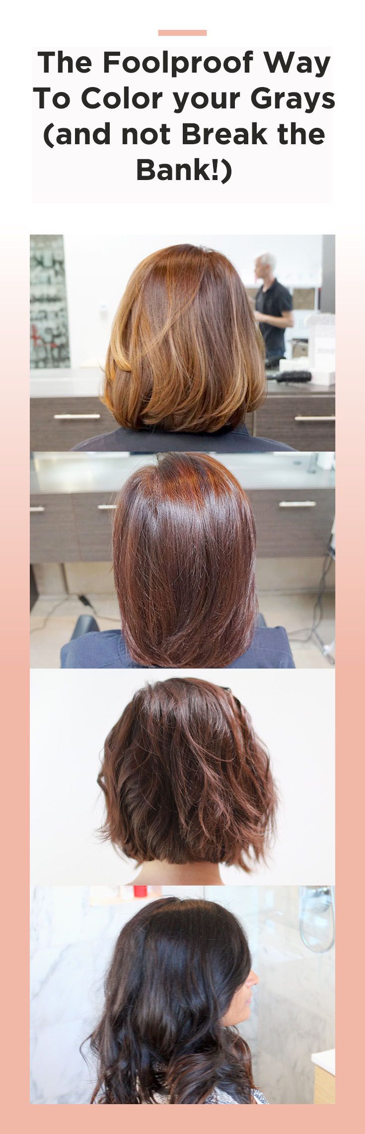 The first and only of its kind, our customized hair color is formulated-to-order...