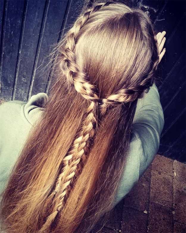 Half Braid | 20 Hairstyles for Work | Quick and Easy Hairstyles You Can Do...