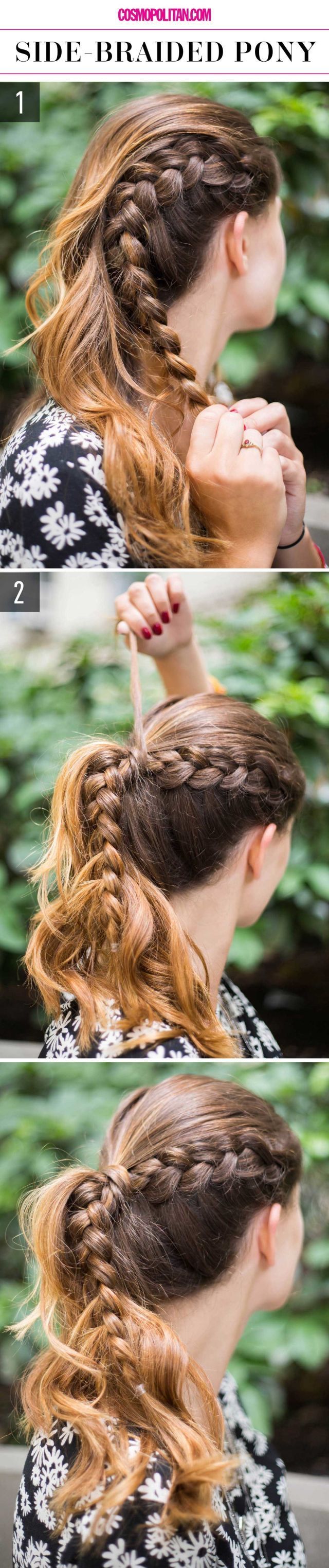15 Super-Easy Hairstyles for Lazy Girls Who Can't Even   - Cosmopolitan.com