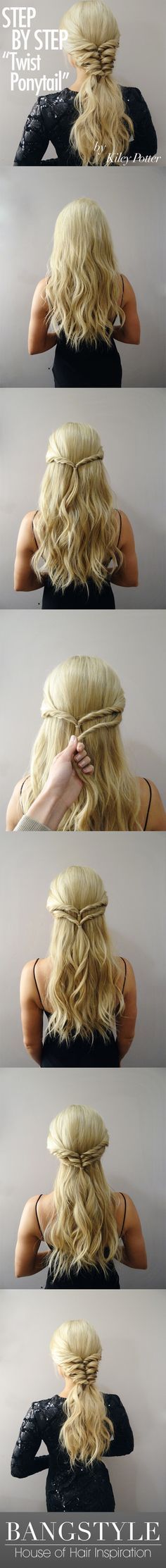 Can't decide between a pony tail and a braid? Bring both together in perfect...