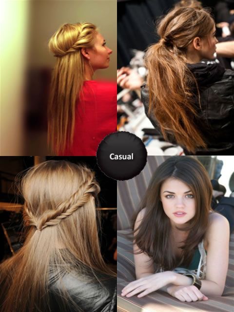 Casual Hairstyles for Long Hair #longhair #hairstyles...