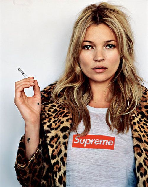 Kate Moss' Iconic Hair and Makeup