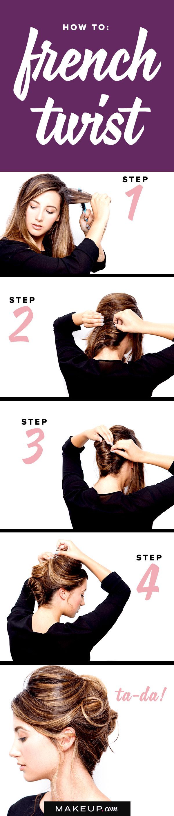 Some hairstyles will never go out of style, and the classic French Twist is one ...