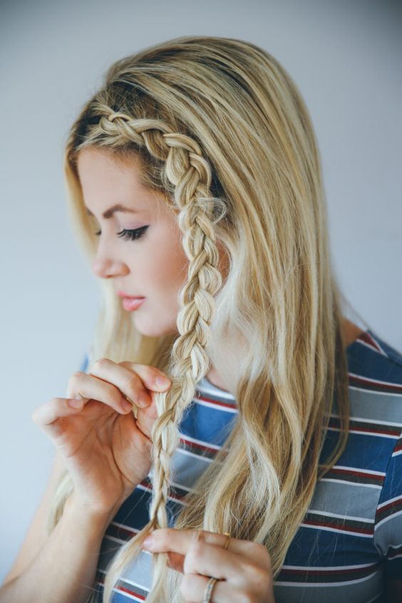 Step-by-step #hair #tutorial for double dutch braids...