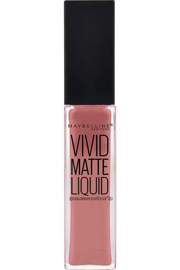 Maybelline Vivid Matte Liquid in Nude Thrill | 11 Best Nude Lipstick Shades You ...