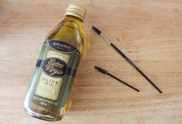 Olive Oil for Long Lashes | 10 Life-Changing Makeup Hacks To Save You Money...
