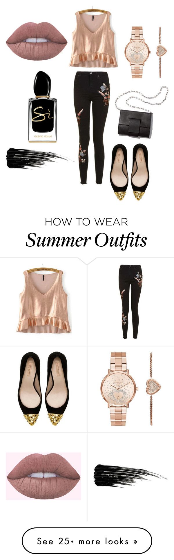 "2017 spring/summer outfit" by hodan-dahir on Polyvore featuring Topsh...