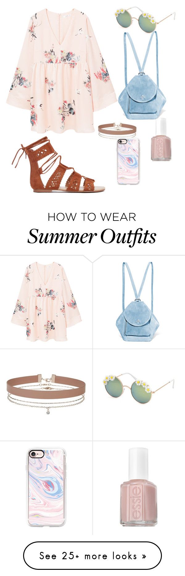 "Coachella outfit❤️" by tumblurtrends on Polyvore featuring MANGO,...