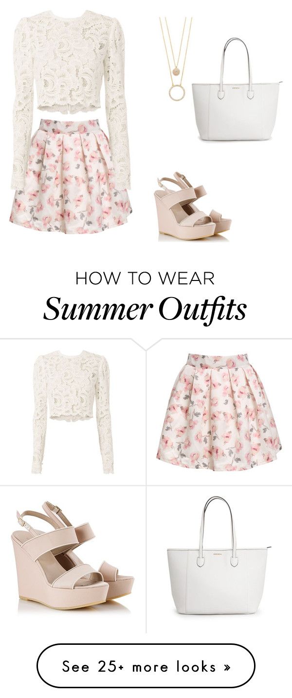 "Cute summer outfit" by linhdan-lh on Polyvore featuring Alberto Guard...