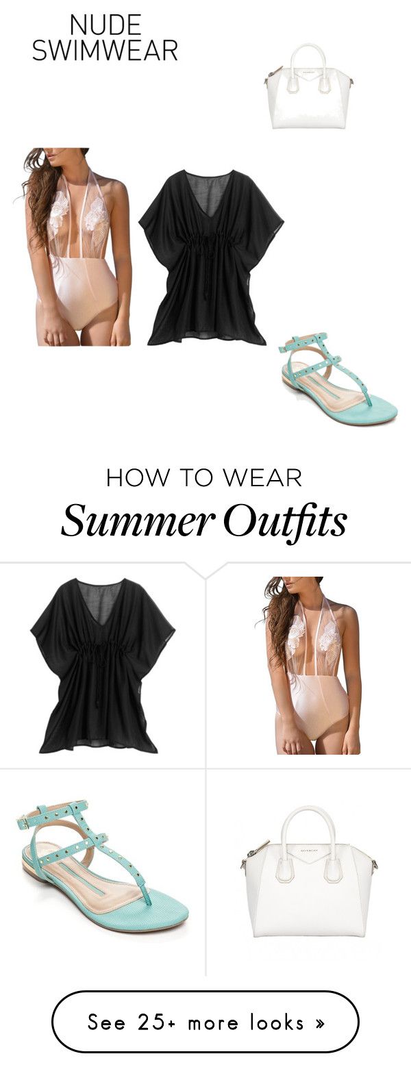 "cute summer outfit for swimming" by monstergirl03 on Polyvore featuri...