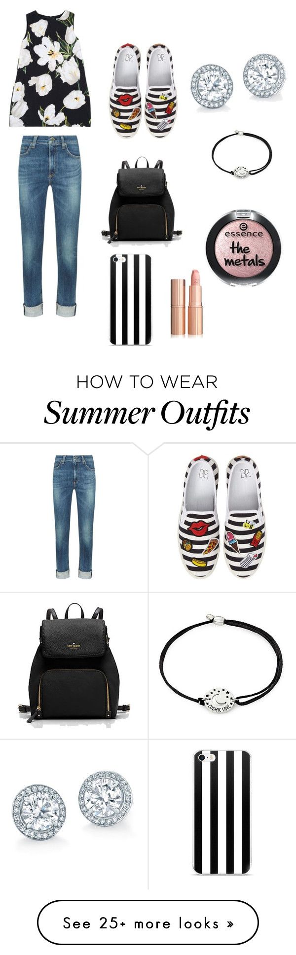 "Cute Summer Outfit ⭐️" by lsantana13 on Polyvore featuring Dolce&...