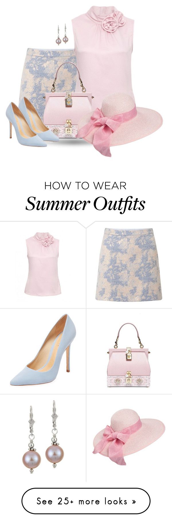 "Easter Sunday" by jenn7375 on Polyvore featuring Miss Selfridge, Dolc...