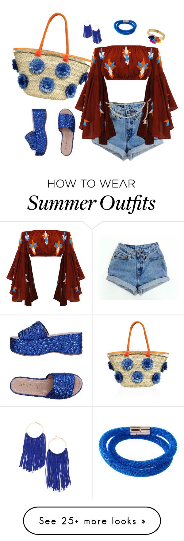 "Perfect Summer Bag" by dobesht on Polyvore featuring Mochi, AperlaÃ...