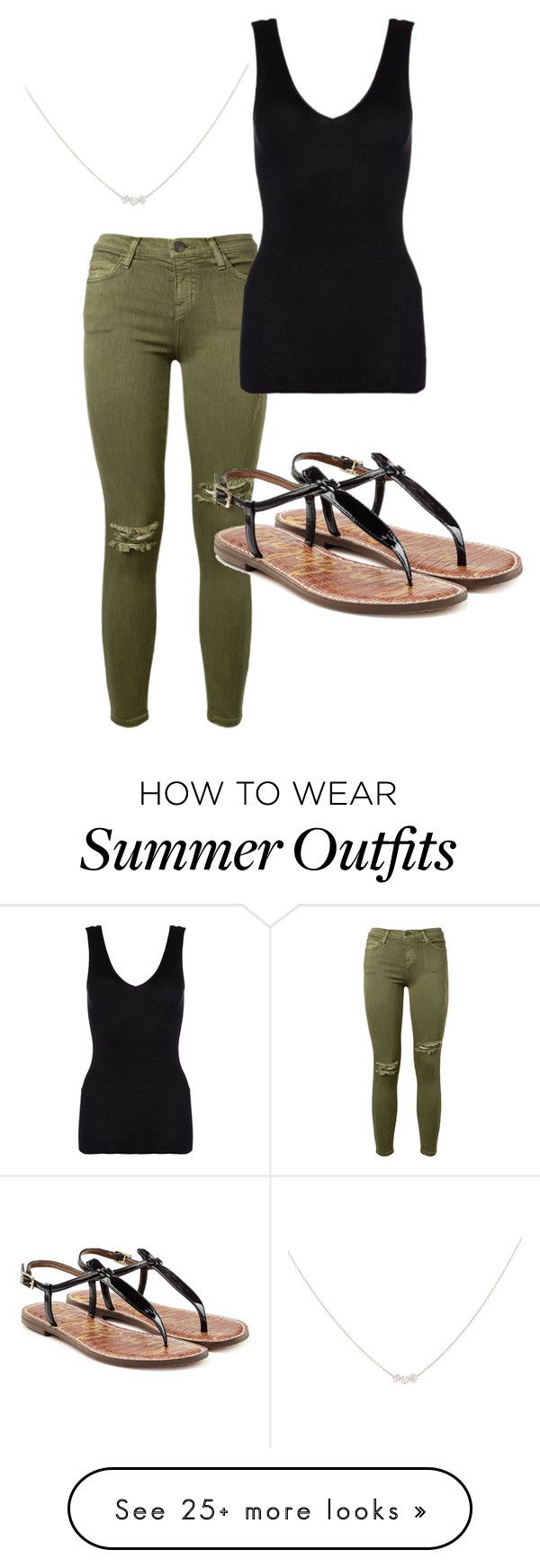 "Summer Outfit" by diavianshanelle on Polyvore featuring Current/Ellio...