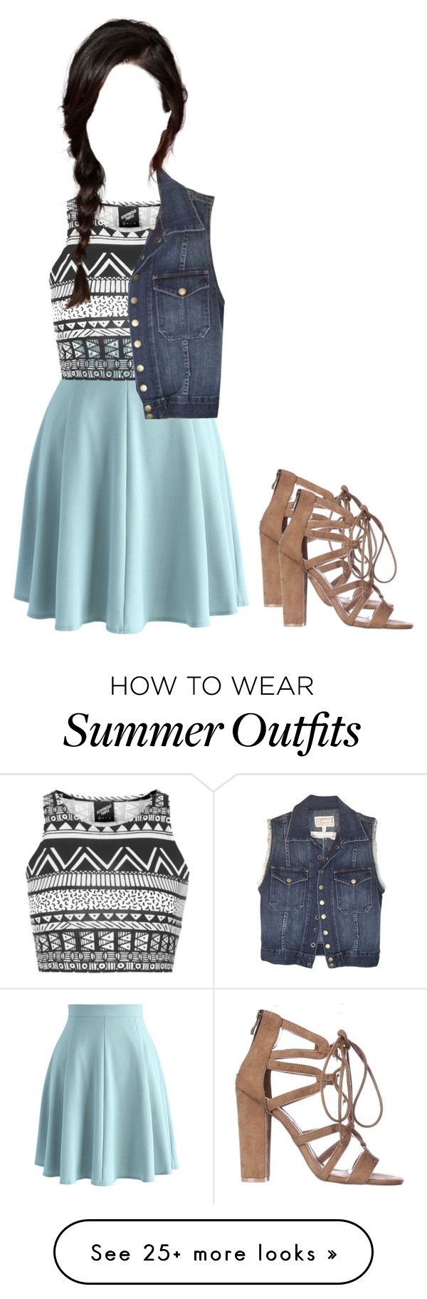 "Summer Outfit" by foreveryoung-and-infinite-143 on Polyvore featuring...