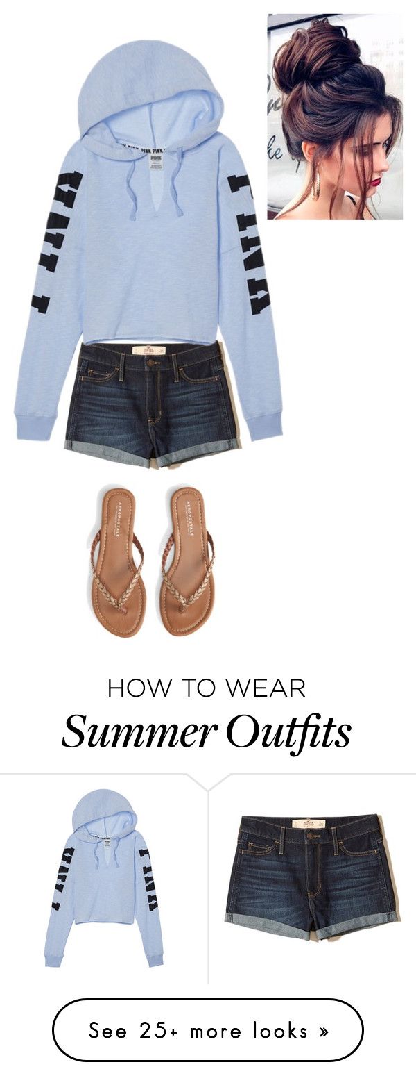 "Summer Outfit" by jillianmccallion on Polyvore featuring Hollister Co...