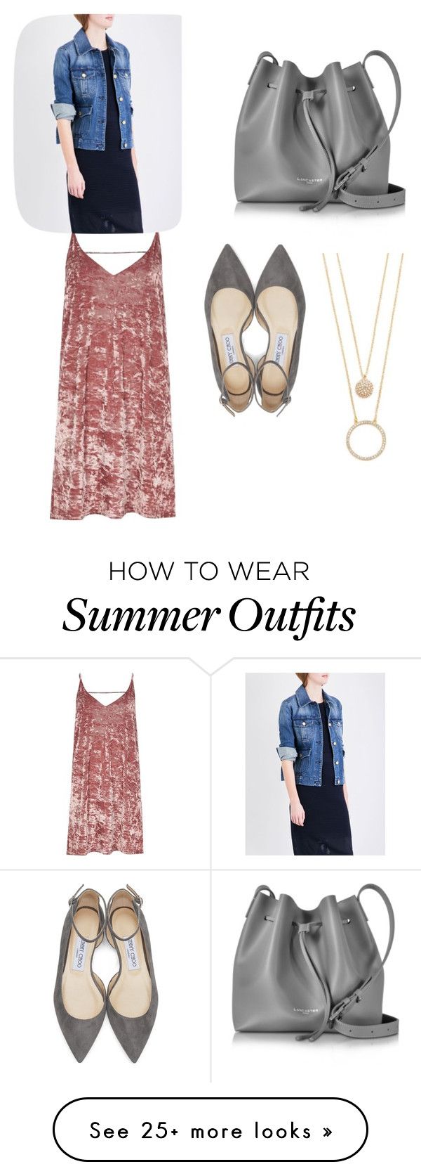 "Summer to go outfit" by catherinebormotko on Polyvore featuring River...