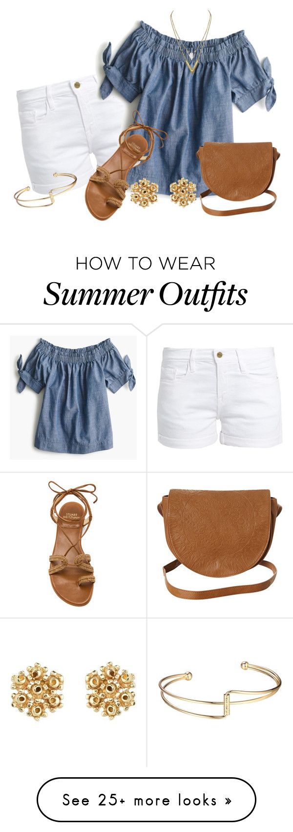 "Summer Wardrobe Capsule: Outfit 1" by vanessa-bohlmann on Polyvore fe...