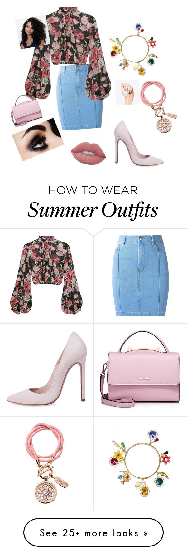 "Yara shahidi inspired spring outfit" by damaria-mable on Polyvore fea...