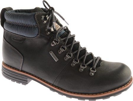 Clarks Men's Midford ALP Boot,Black Leather 66184 - 11 Main