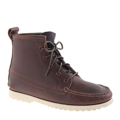Quoddy for J. Crew 4-eye grizzly boots