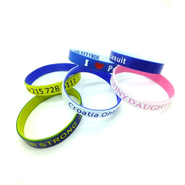 Trendy Silicone Wristband : Specialized engraved silicone wristband ...