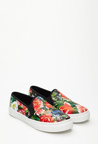 Hothouse Floral Slip-Ons...